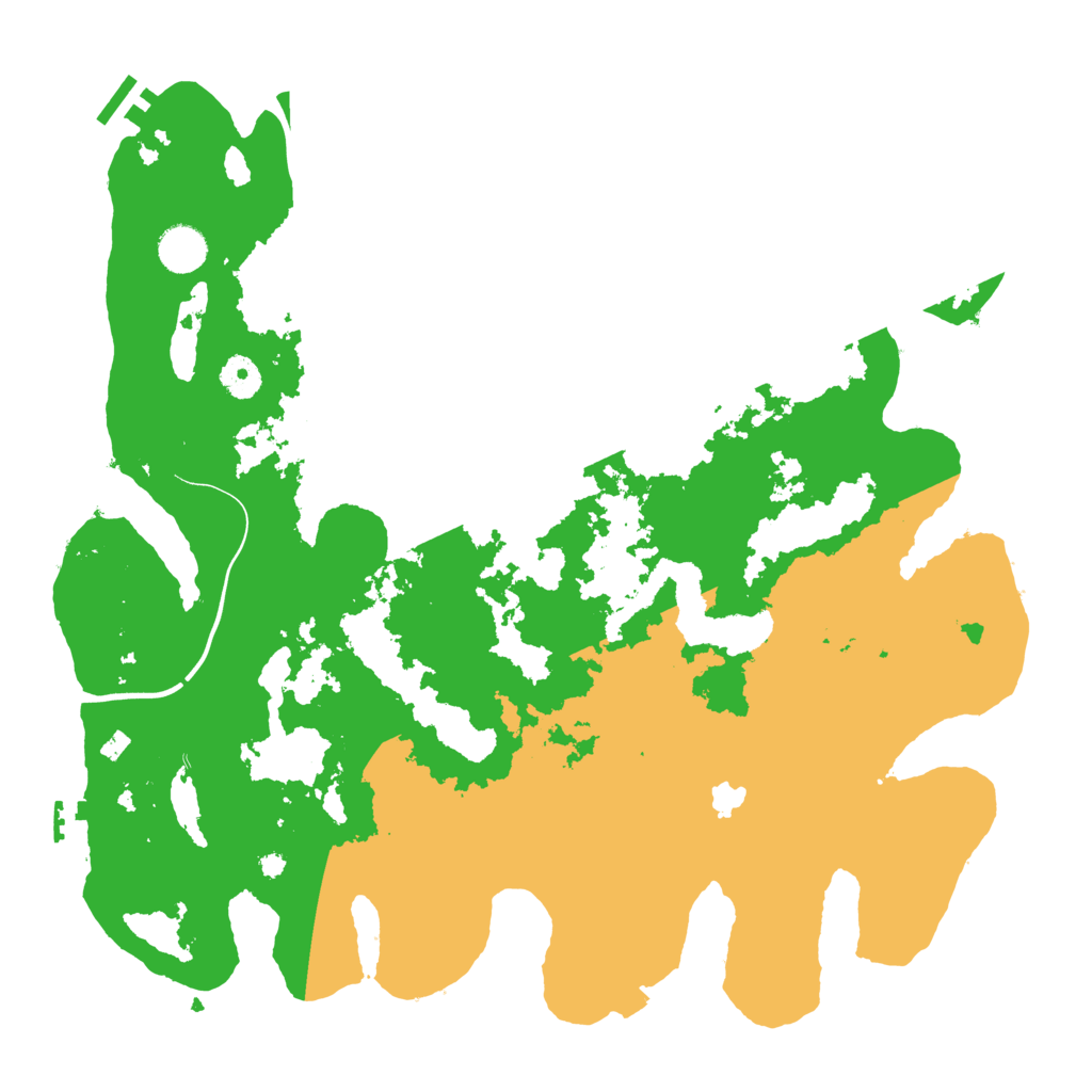 Biome Rust Map: Procedural Map, Size: 4000, Seed: 1164685512