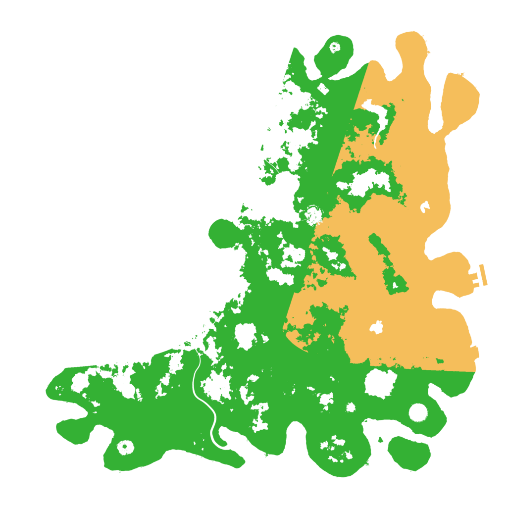 Biome Rust Map: Procedural Map, Size: 4800, Seed: 366280612