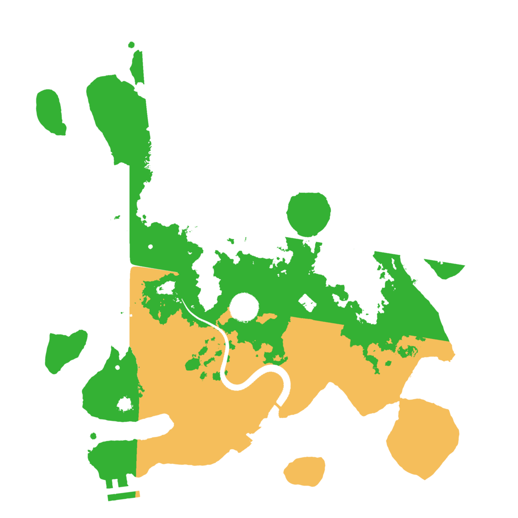 Biome Rust Map: Procedural Map, Size: 3250, Seed: 1875461953