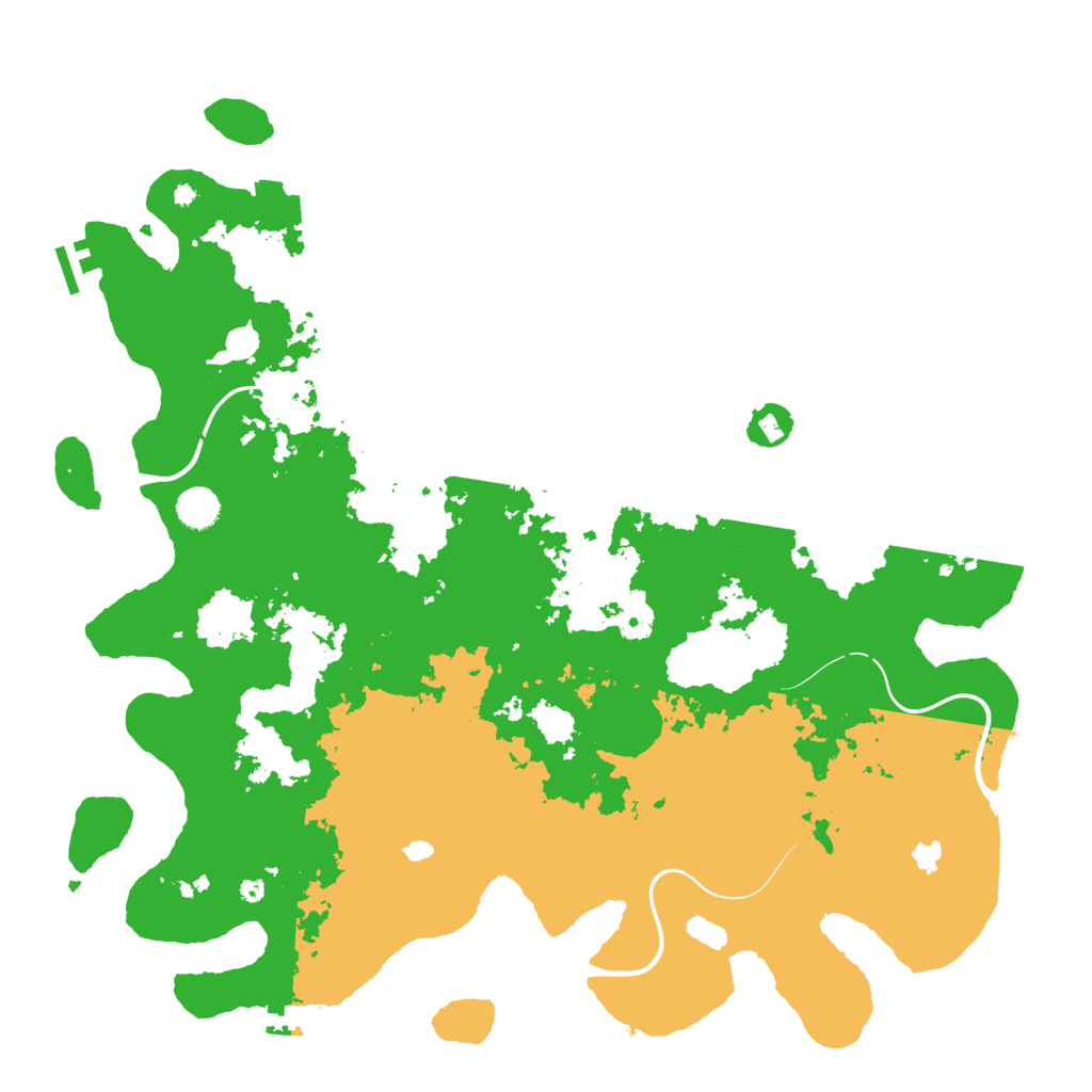 Biome Rust Map: Procedural Map, Size: 4500, Seed: 1875461953