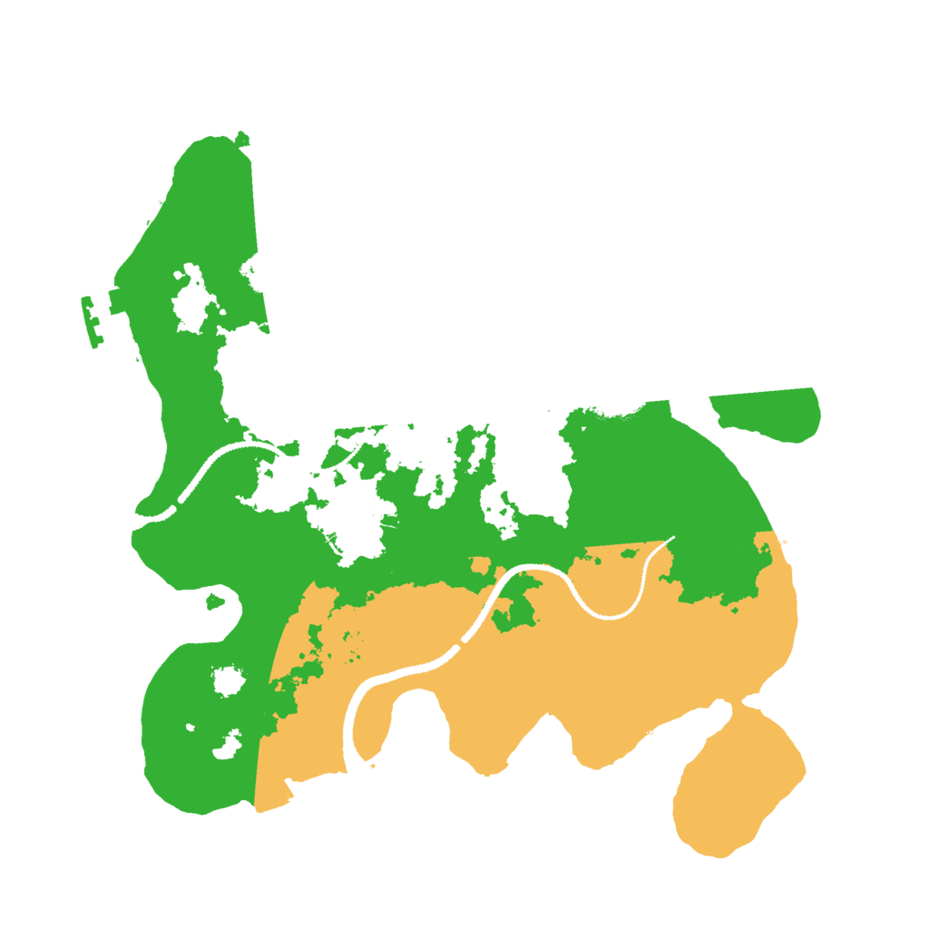 Biome Rust Map: Procedural Map, Size: 2700, Seed: 943201357