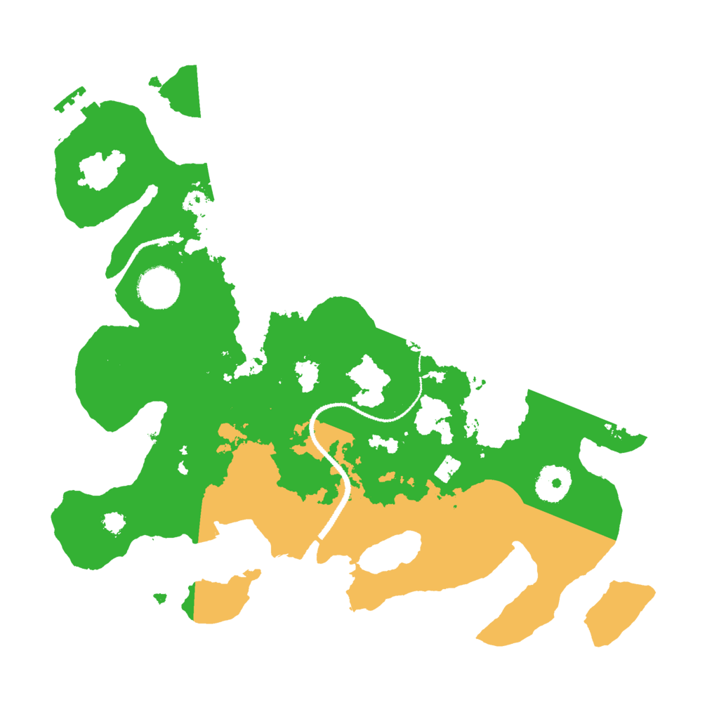 Biome Rust Map: Procedural Map, Size: 3000, Seed: 2102191333