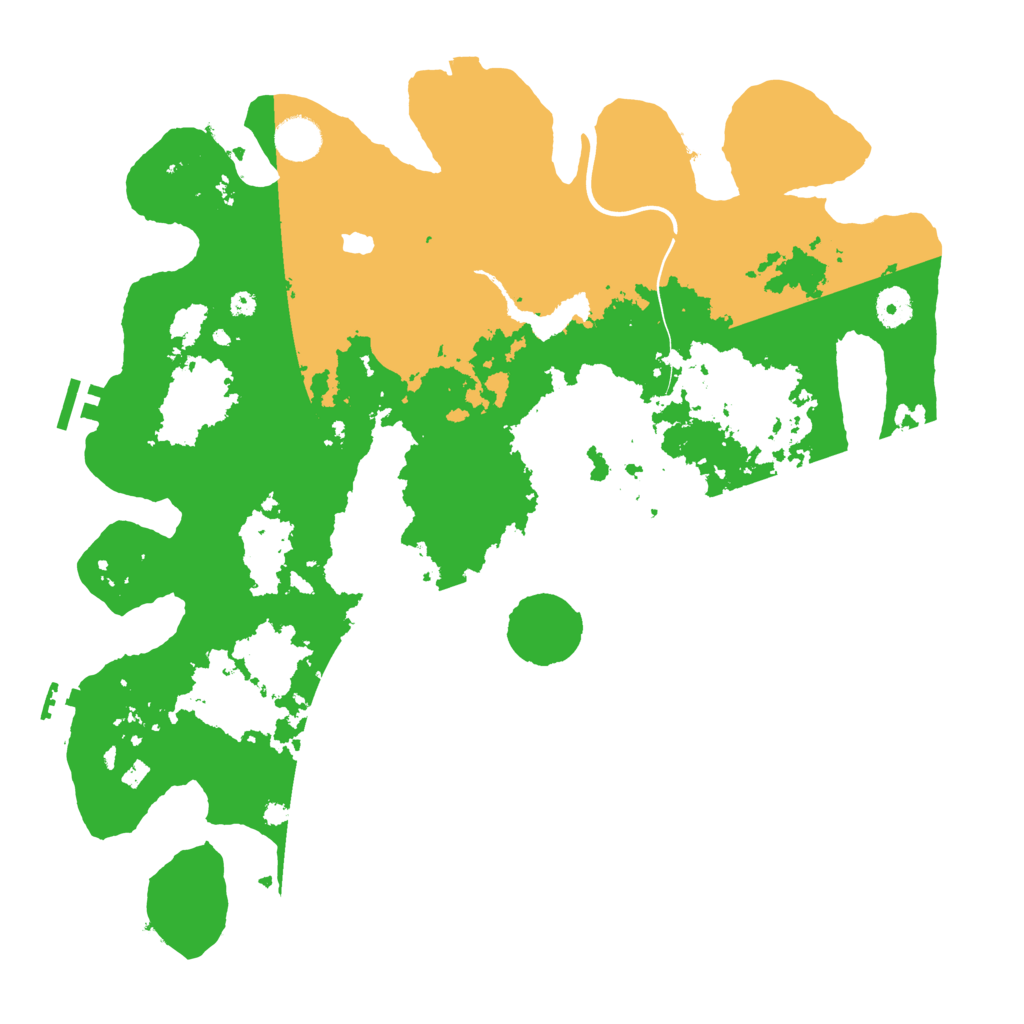 Biome Rust Map: Procedural Map, Size: 4000, Seed: 725311