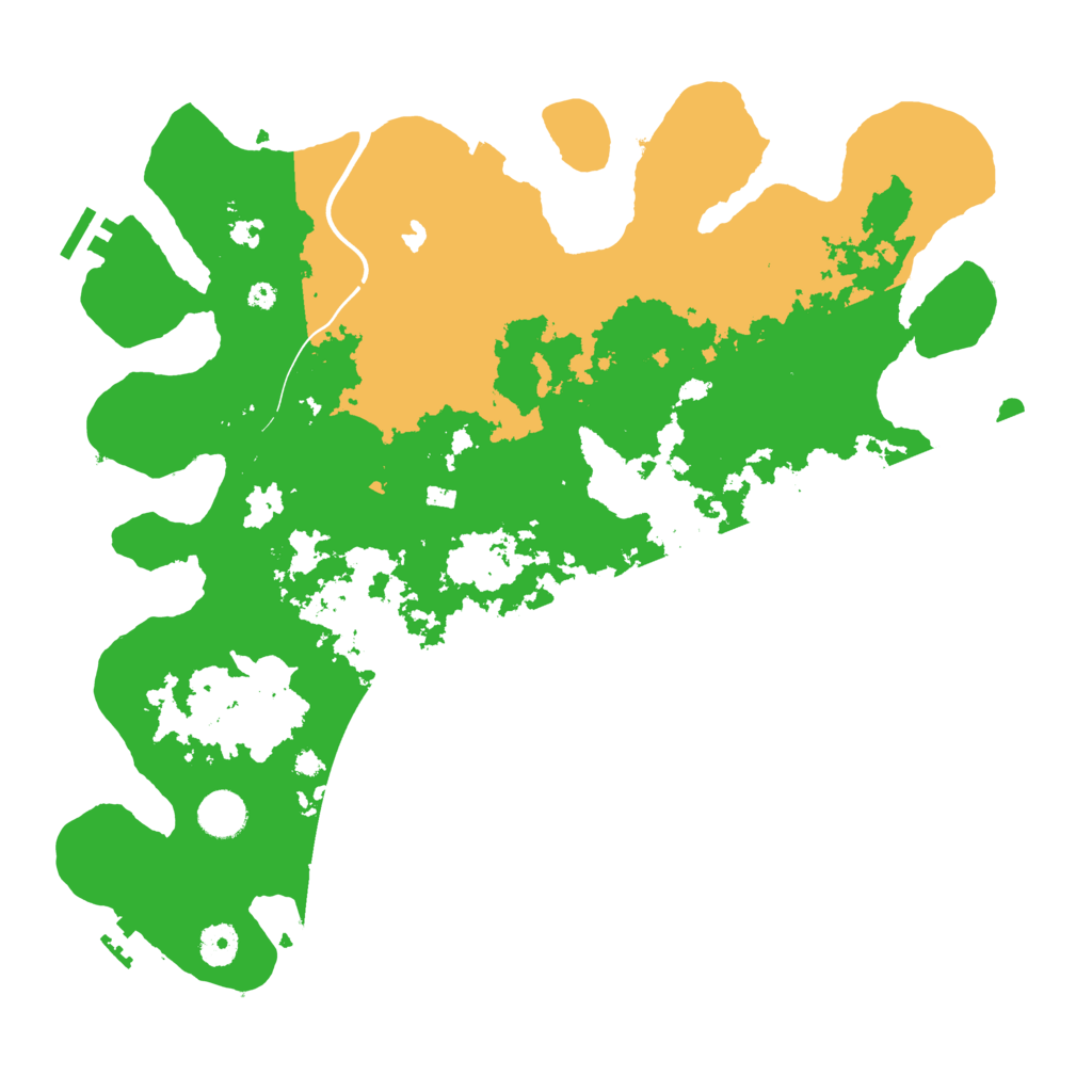 Biome Rust Map: Procedural Map, Size: 4000, Seed: 876099954