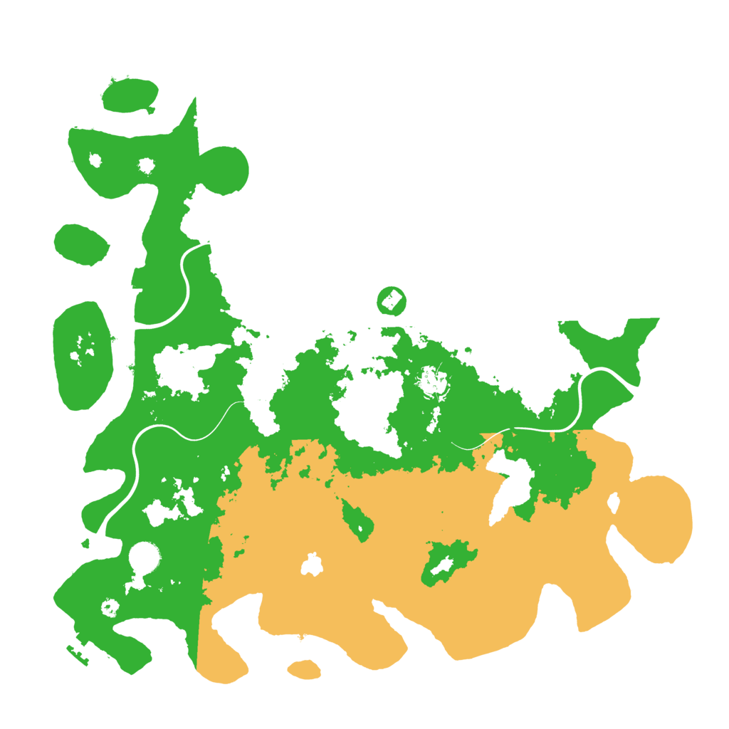 Biome Rust Map: Procedural Map, Size: 4070, Seed: 1962951407