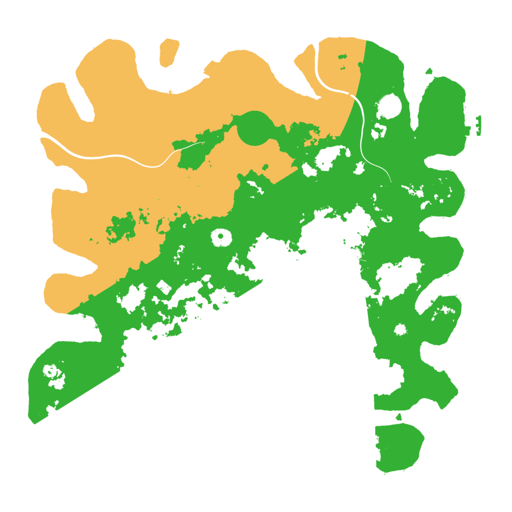 Biome Rust Map: Procedural Map, Size: 3850, Seed: 1422138836