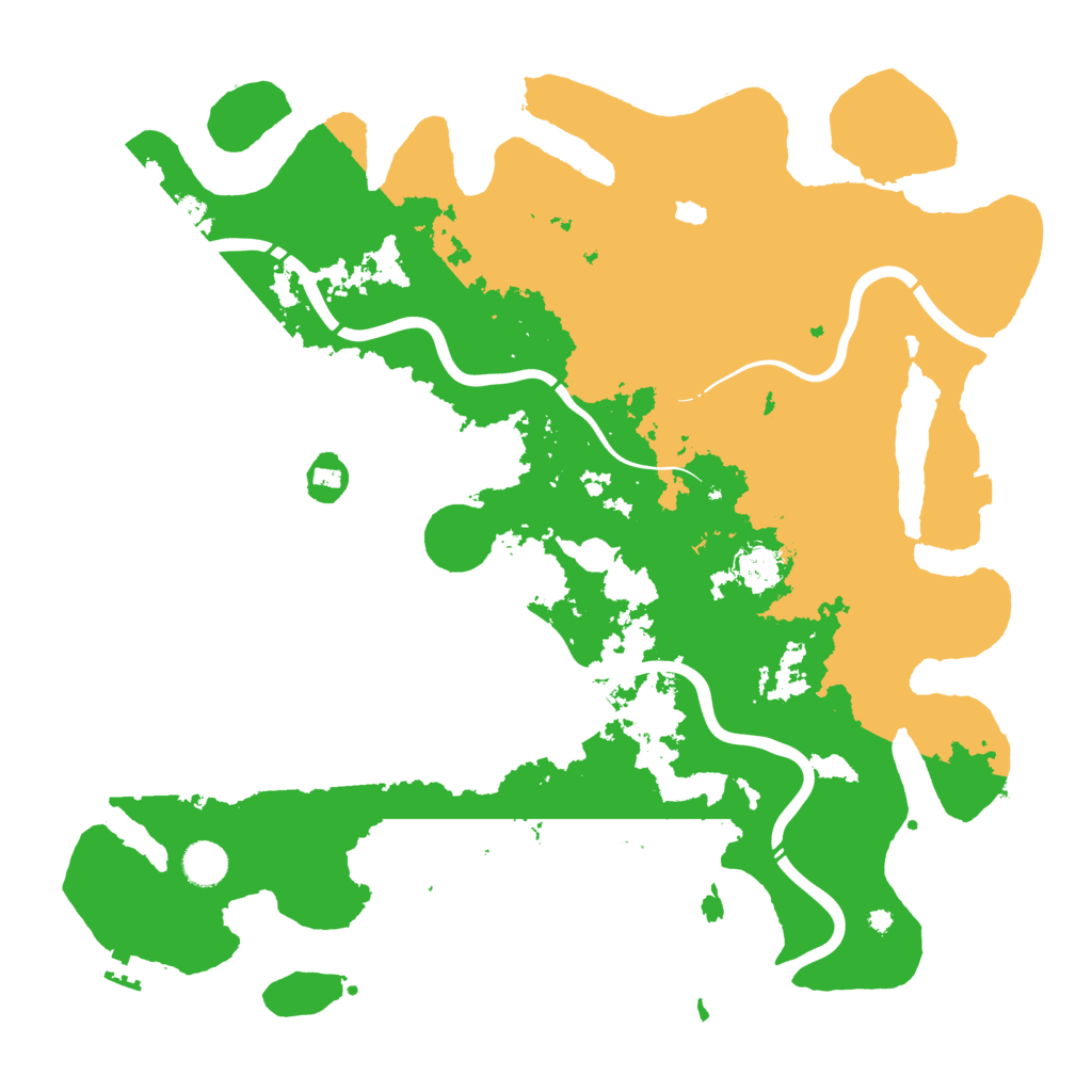 Biome Rust Map: Procedural Map, Size: 4250, Seed: 372947495