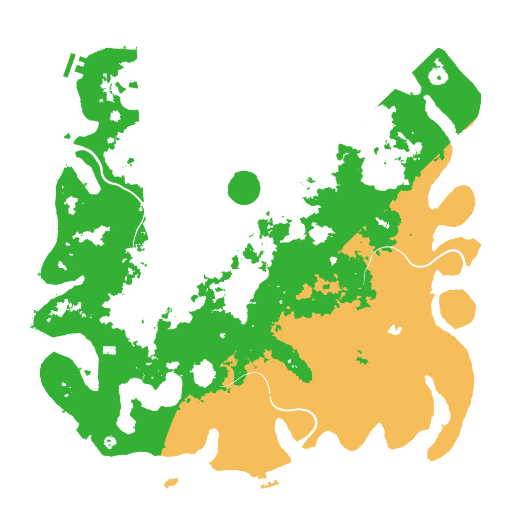 Biome Rust Map: Procedural Map, Size: 4250, Seed: 223917114