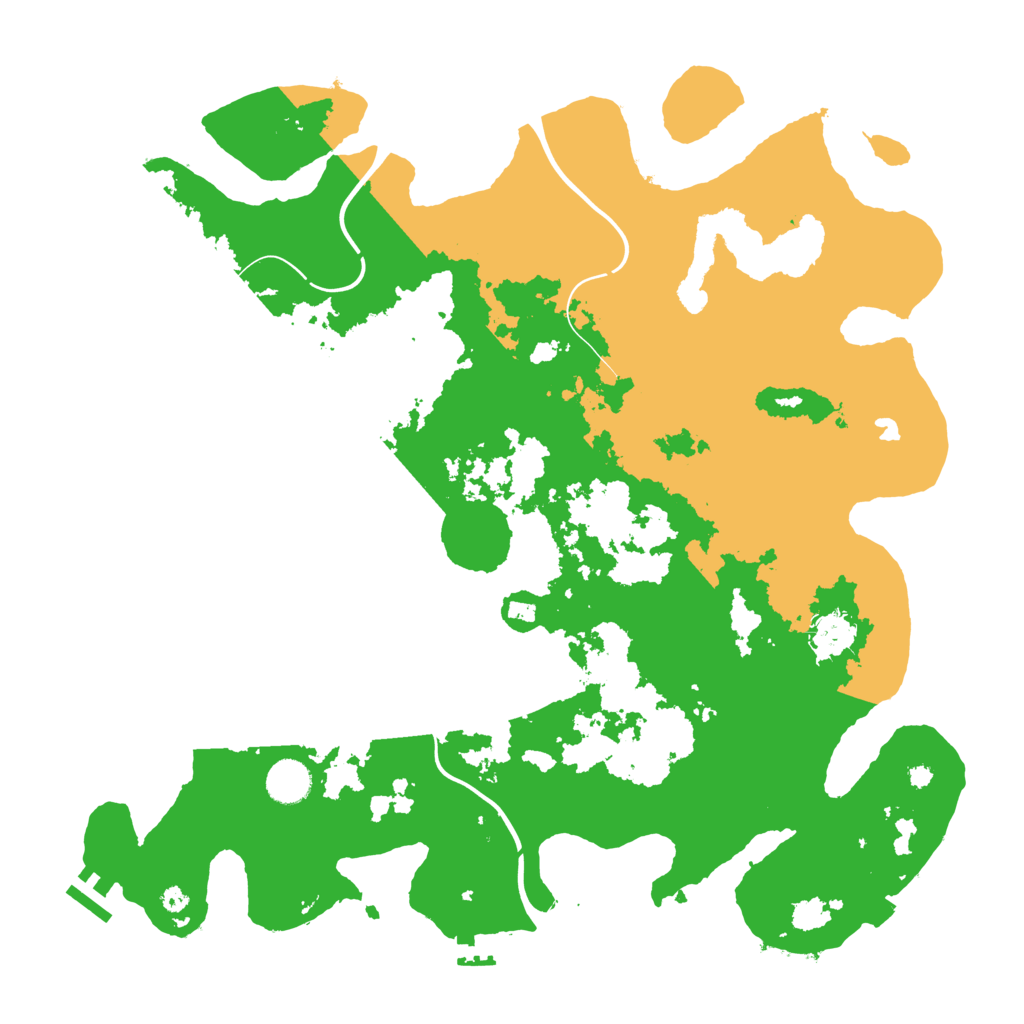 Biome Rust Map: Procedural Map, Size: 4050, Seed: 1937437562