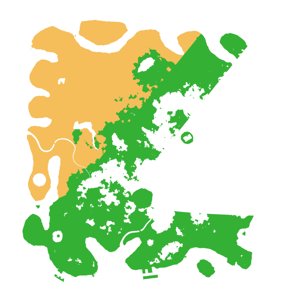 Biome Rust Map: Procedural Map, Size: 4000, Seed: 2085293968