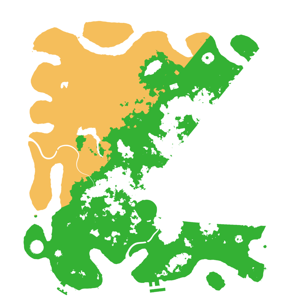 Biome Rust Map: Procedural Map, Size: 4000, Seed: 2085293968
