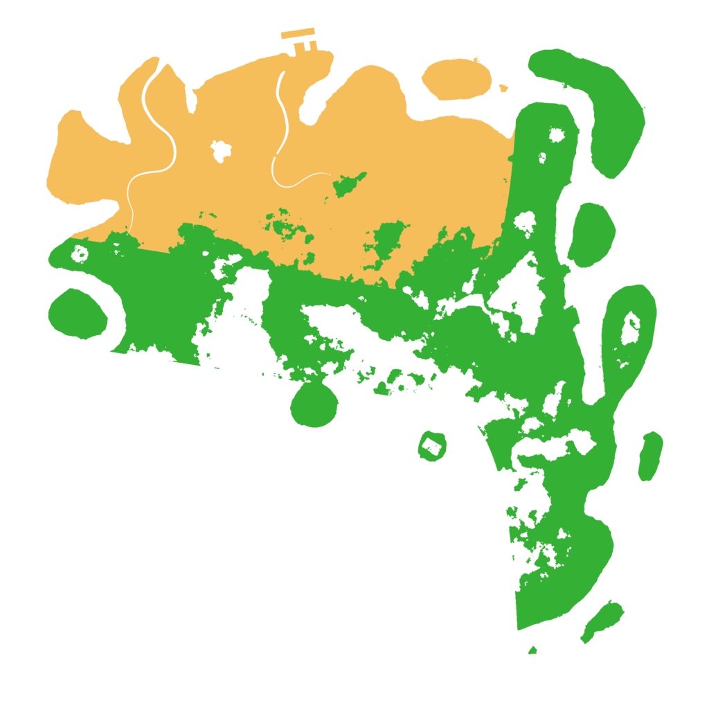 Biome Rust Map: Procedural Map, Size: 4250, Seed: 1880634130