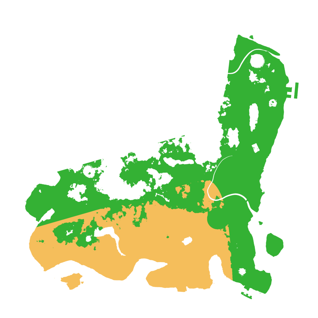 Biome Rust Map: Procedural Map, Size: 4000, Seed: 1698130581