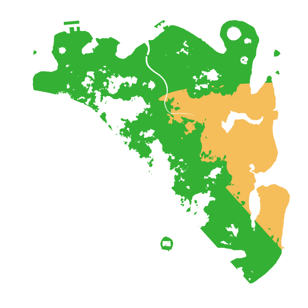 Biome Rust Map: Procedural Map, Size: 4000, Seed: 174750