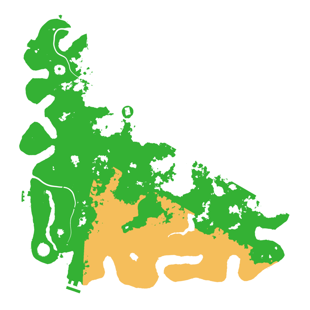 Biome Rust Map: Procedural Map, Size: 4300, Seed: 1521274729