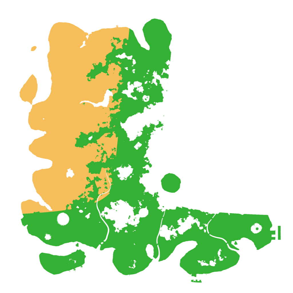 Biome Rust Map: Procedural Map, Size: 4250, Seed: 12096