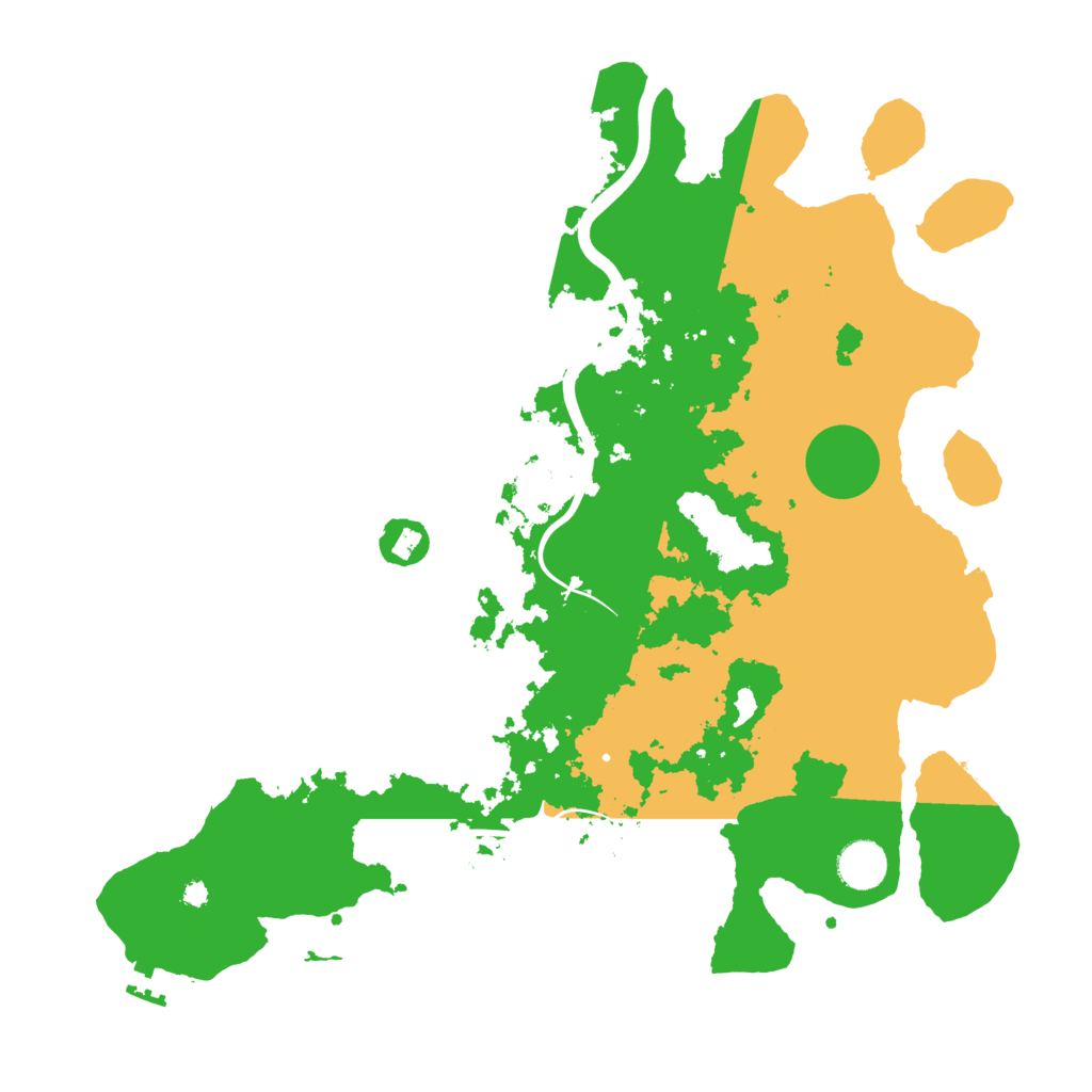 Biome Rust Map: Procedural Map, Size: 3900, Seed: 23544632