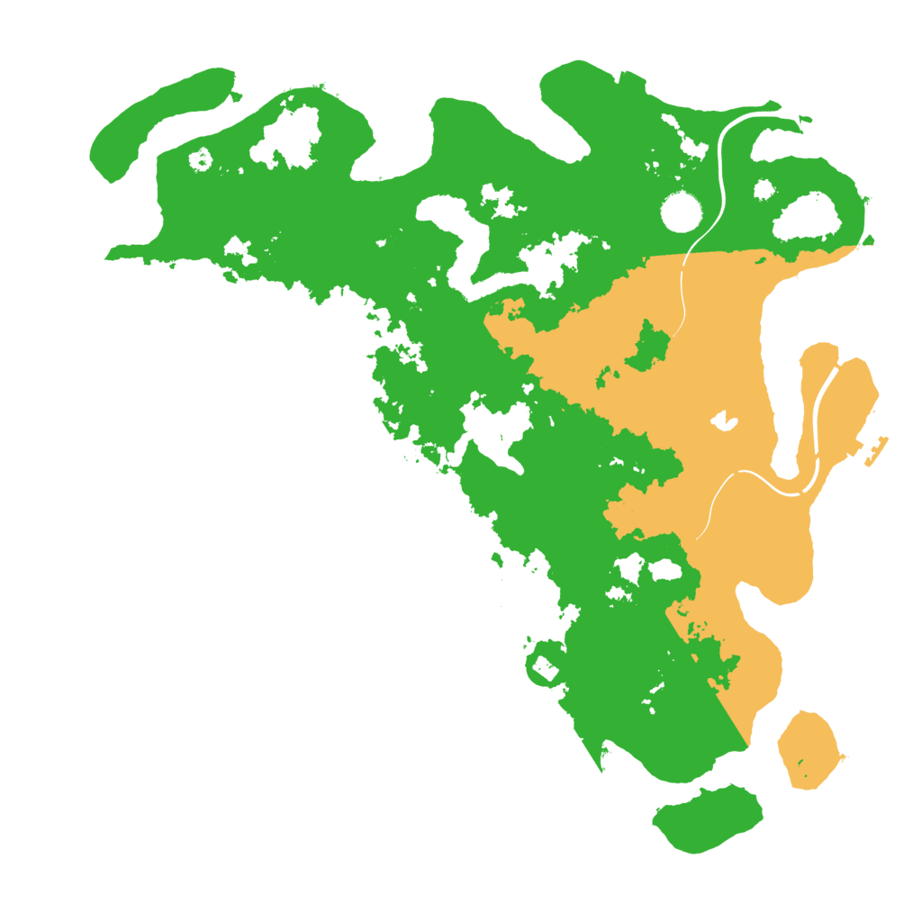 Biome Rust Map: Procedural Map, Size: 4000, Seed: 1278581998