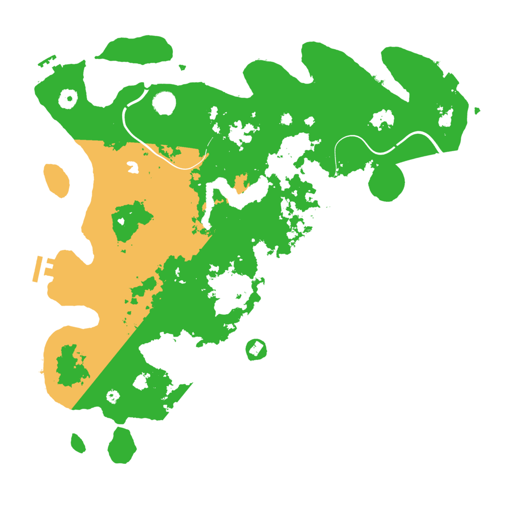 Biome Rust Map: Procedural Map, Size: 4000, Seed: 624049