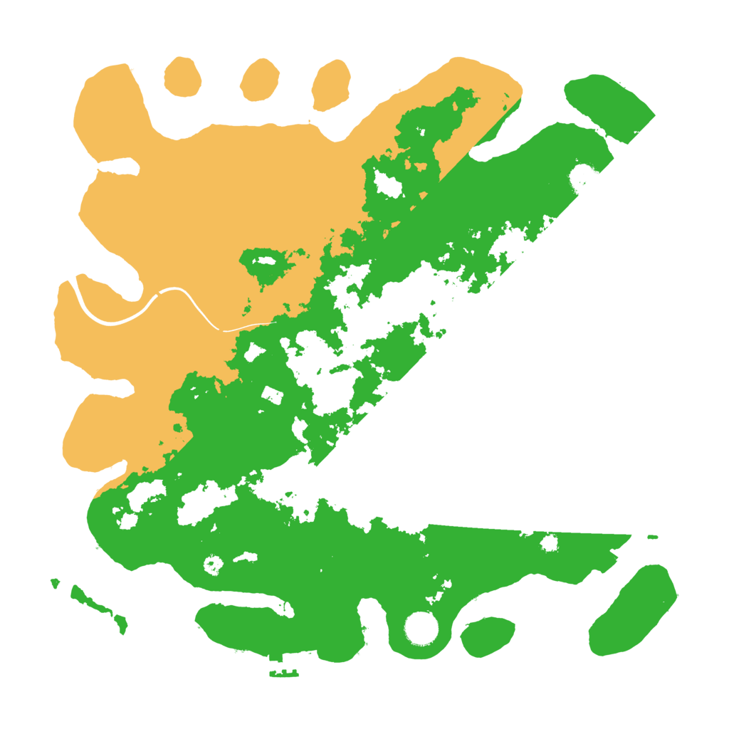 Biome Rust Map: Procedural Map, Size: 3800, Seed: 34552963