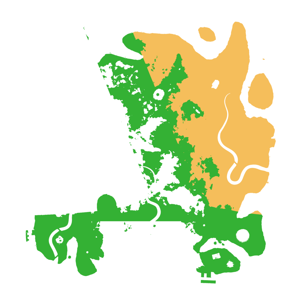 Biome Rust Map: Procedural Map, Size: 4000, Seed: 1179421523