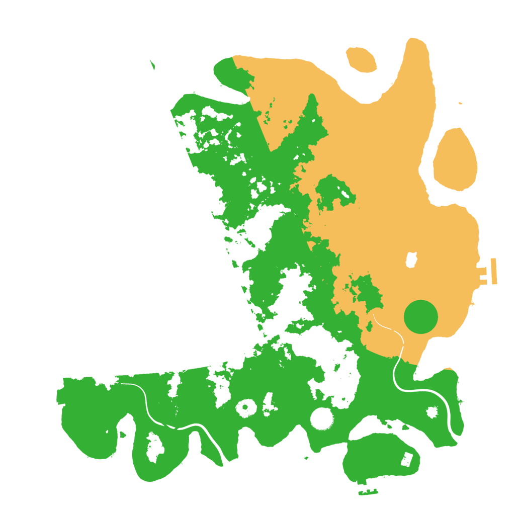 Biome Rust Map: Procedural Map, Size: 4000, Seed: 1179421523