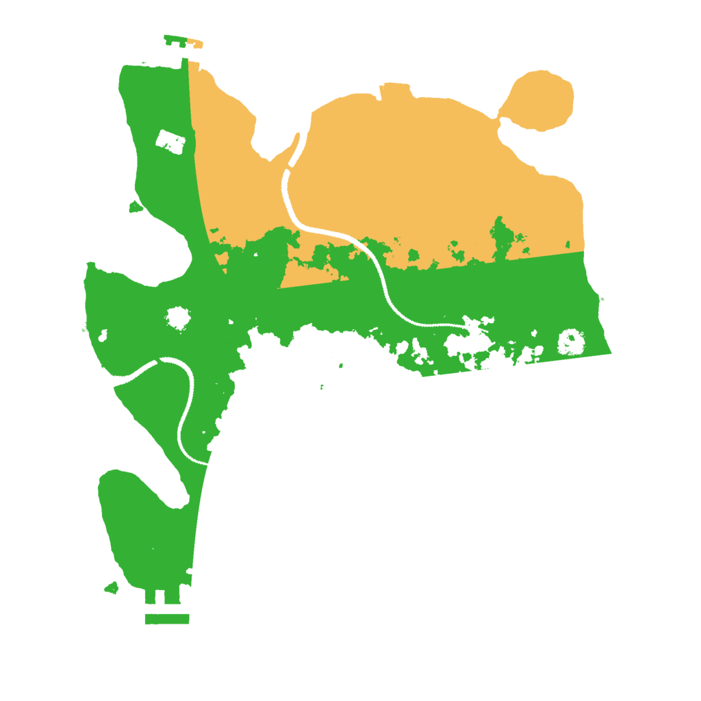 Biome Rust Map: Procedural Map, Size: 2700, Seed: 553863978