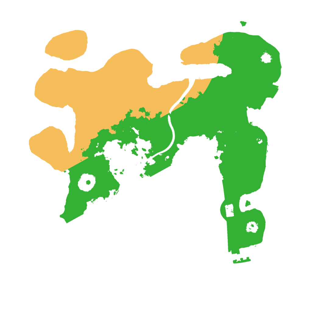 Biome Rust Map: Procedural Map, Size: 2700, Seed: 2007238006