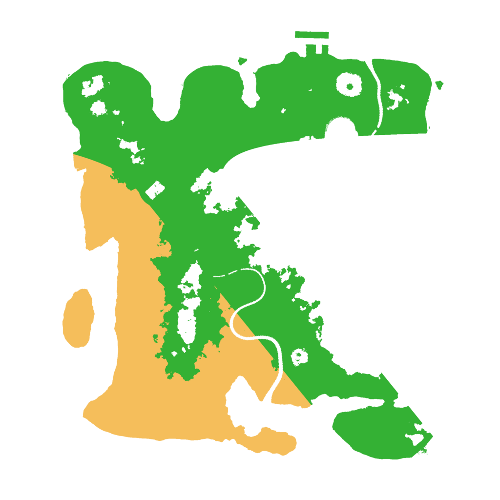 Biome Rust Map: Procedural Map, Size: 3000, Seed: 1343571703