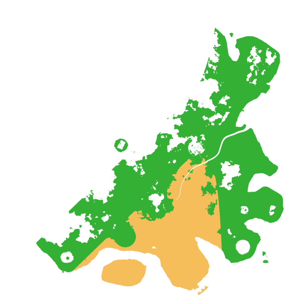 Biome Rust Map: Procedural Map, Size: 3800, Seed: 2063651365