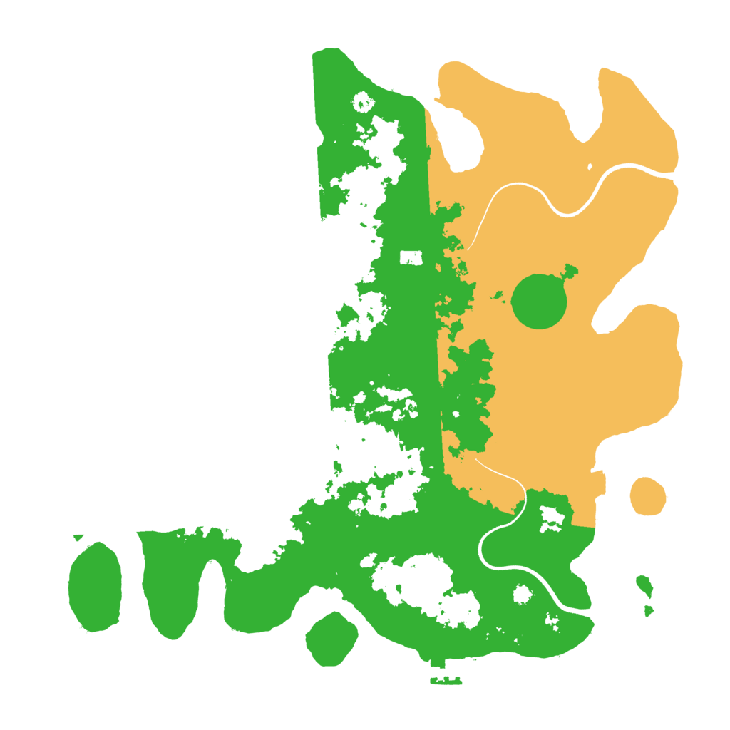 Biome Rust Map: Procedural Map, Size: 3500, Seed: 759439178