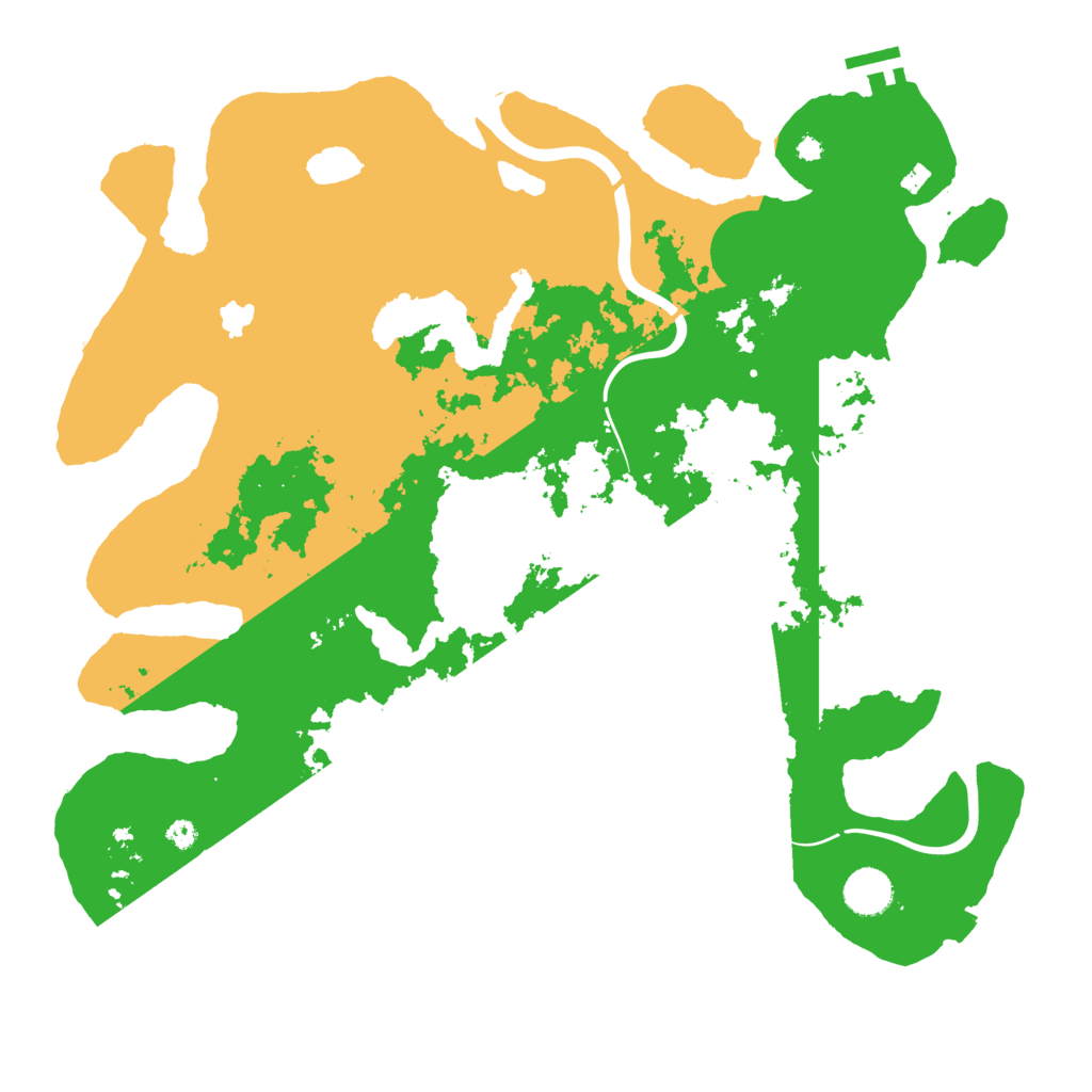 Biome Rust Map: Procedural Map, Size: 4000, Seed: 701695191