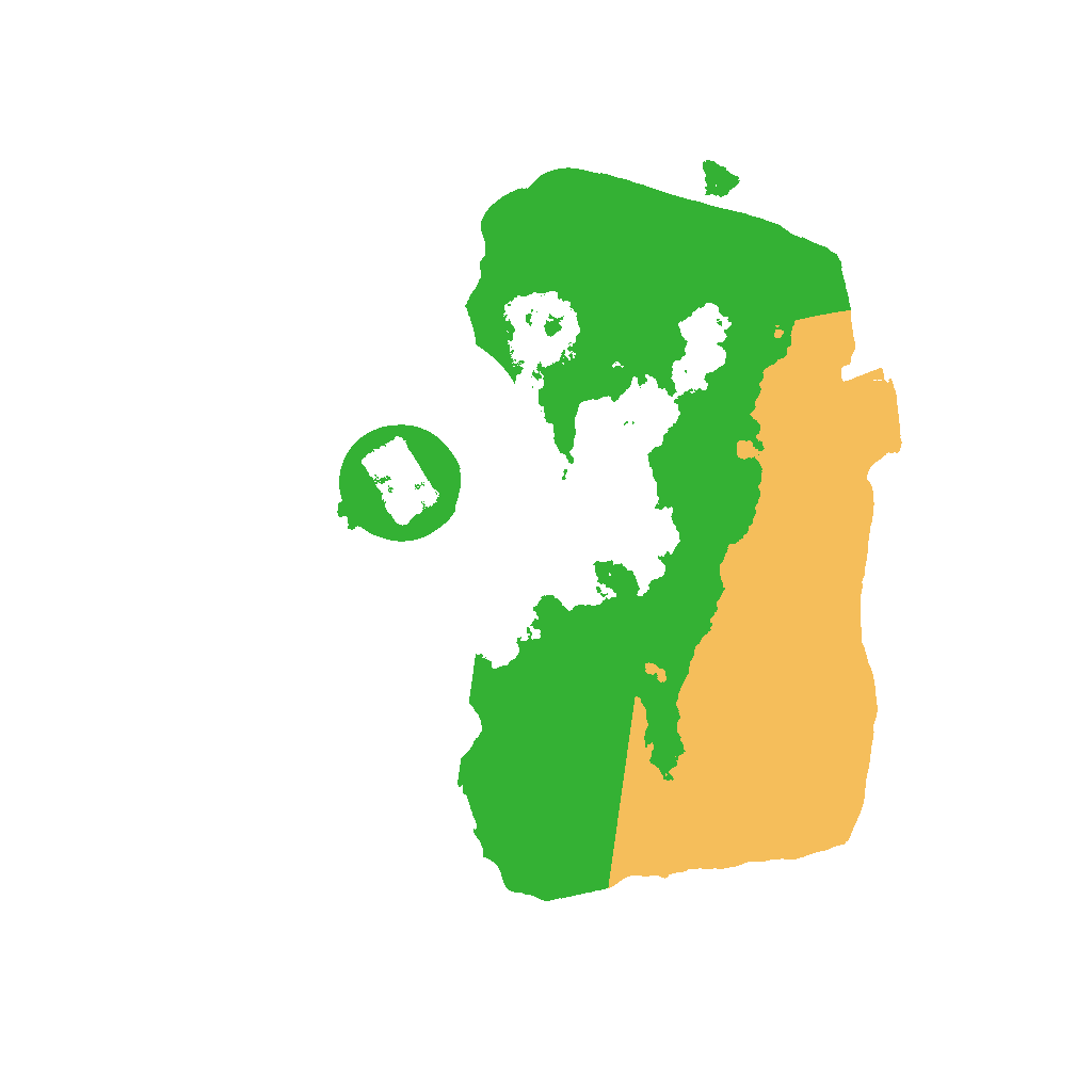 Biome Rust Map: Procedural Map, Size: 1500, Seed: 622182711