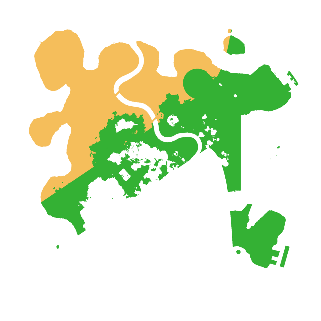 Biome Rust Map: Procedural Map, Size: 3000, Seed: 1850196159
