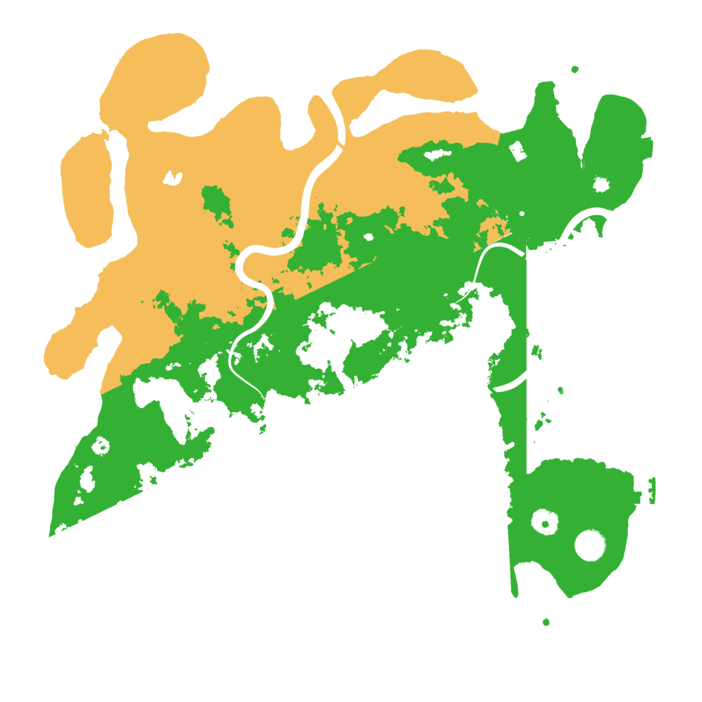 Biome Rust Map: Procedural Map, Size: 4000, Seed: 875777