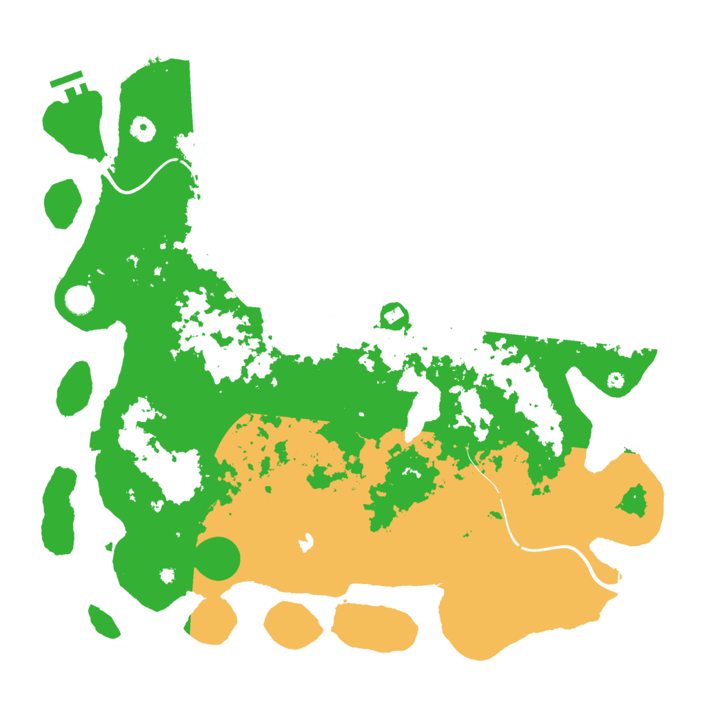 Biome Rust Map: Procedural Map, Size: 4250, Seed: 1943805473