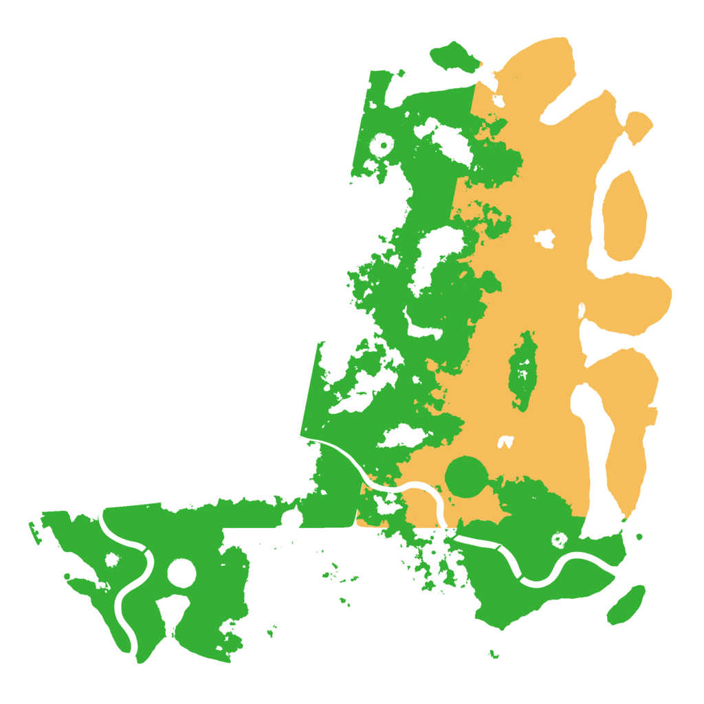 Biome Rust Map: Procedural Map, Size: 4500, Seed: 1586544921