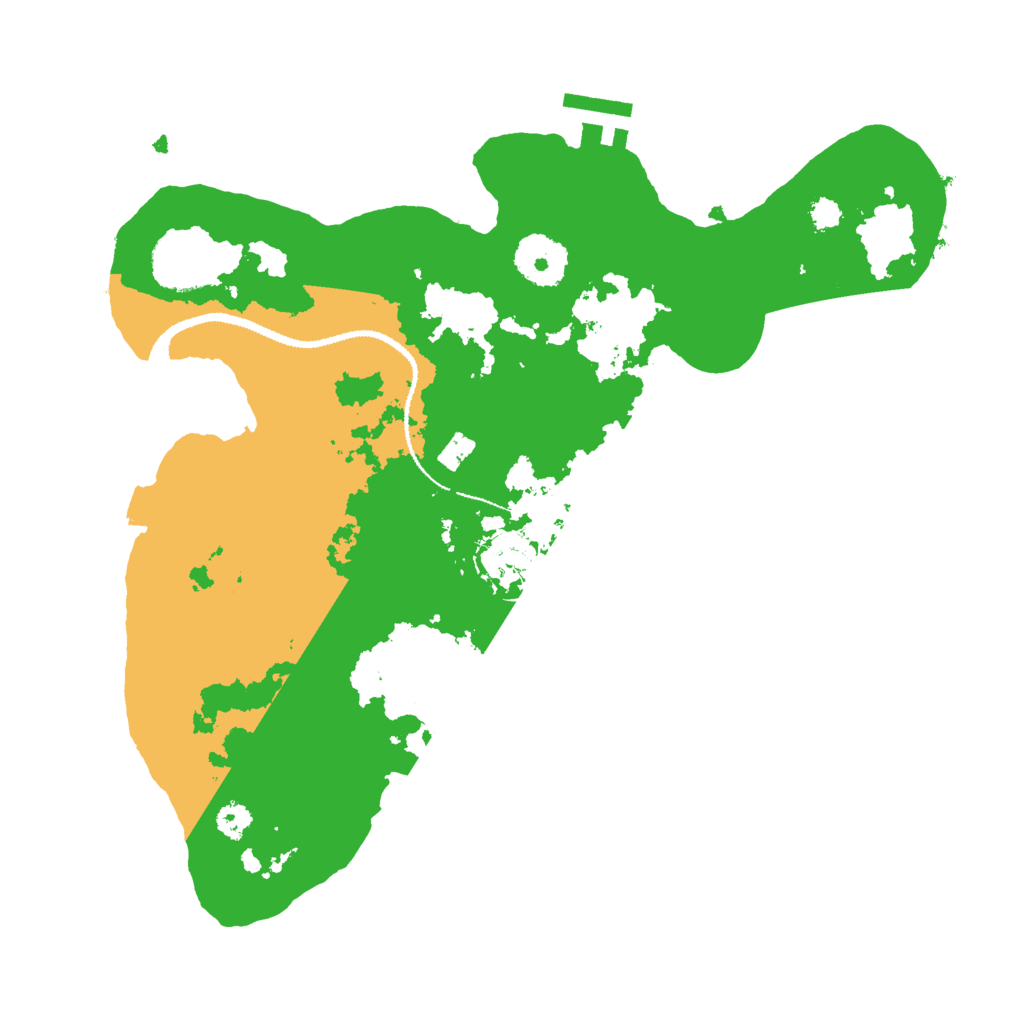 Biome Rust Map: Procedural Map, Size: 3000, Seed: 1963187813