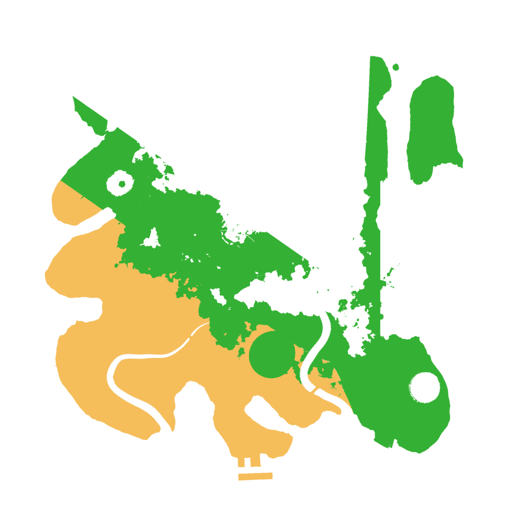 Biome Rust Map: Procedural Map, Size: 3000, Seed: 1178311003