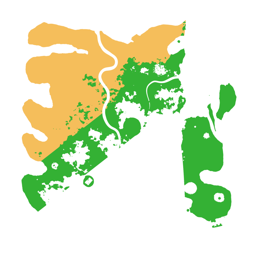 Biome Rust Map: Procedural Map, Size: 3800, Seed: 944919468