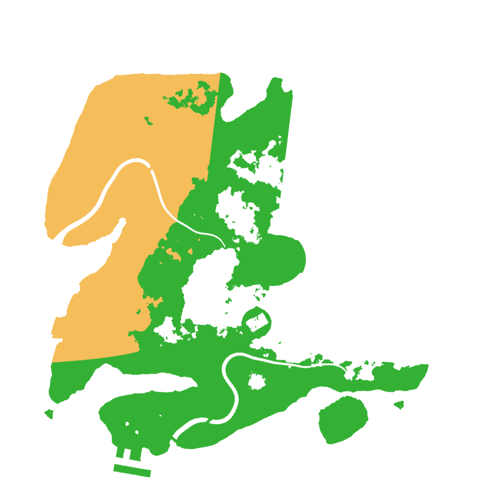 Biome Rust Map: Procedural Map, Size: 2700, Seed: 917472609