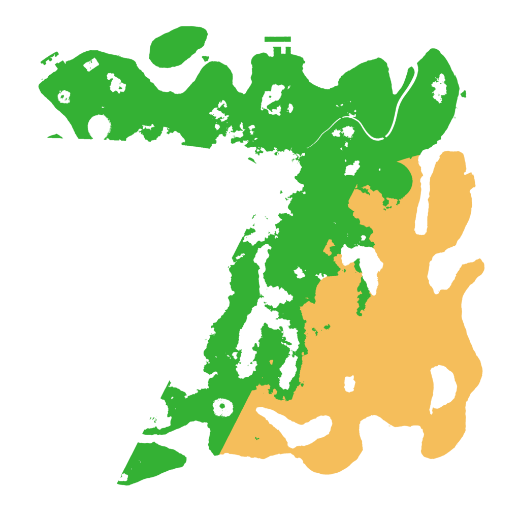 Biome Rust Map: Procedural Map, Size: 4000, Seed: 73682158