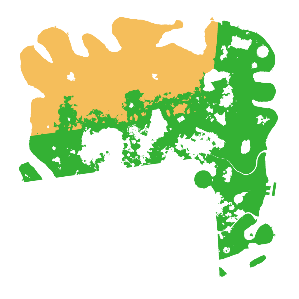 Biome Rust Map: Procedural Map, Size: 4500, Seed: 1718509678