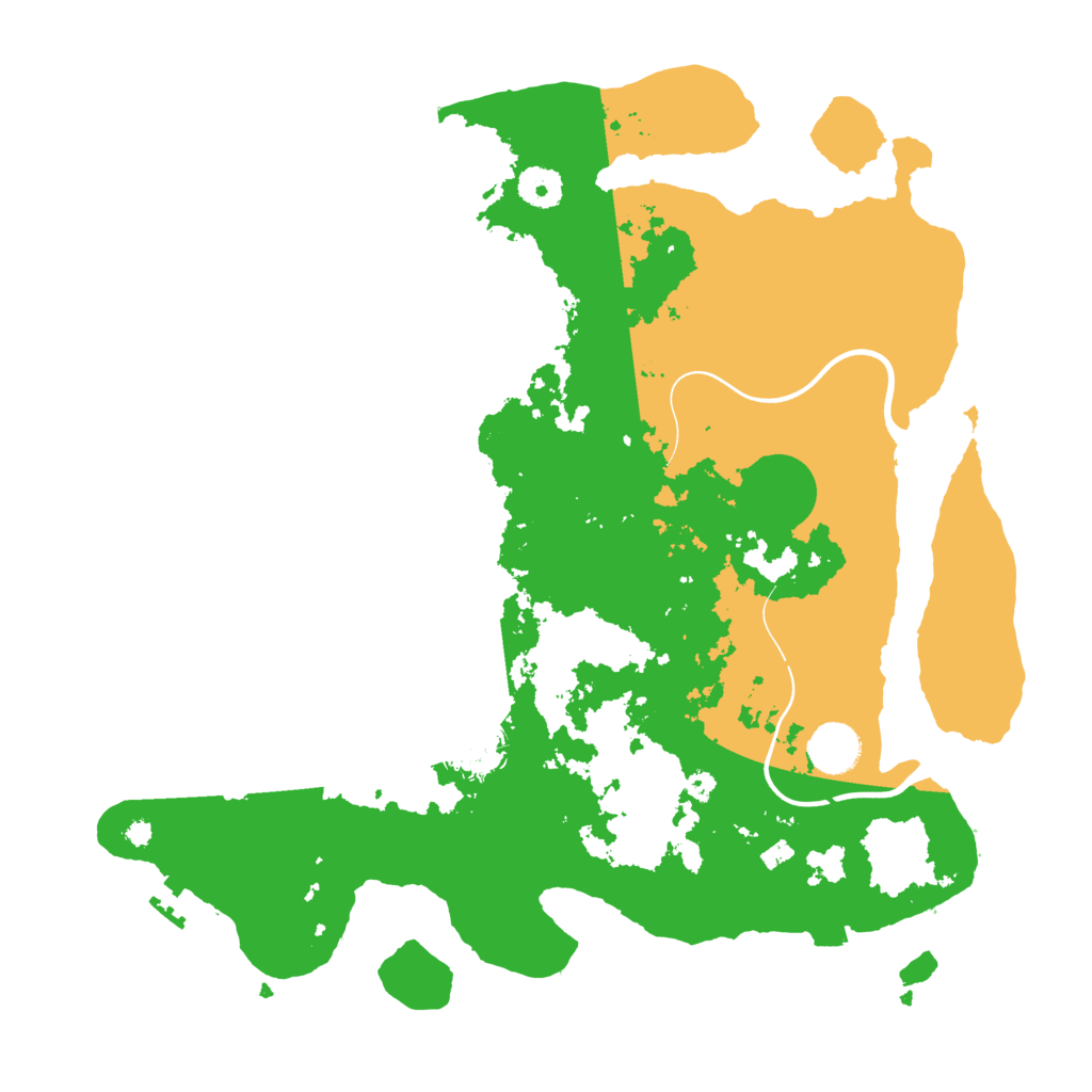 Biome Rust Map: Procedural Map, Size: 3800, Seed: 17378