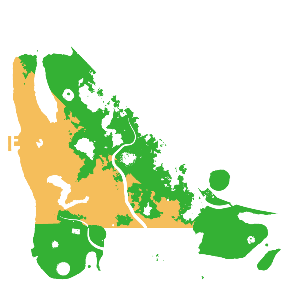 Biome Rust Map: Procedural Map, Size: 4000, Seed: 1645679600