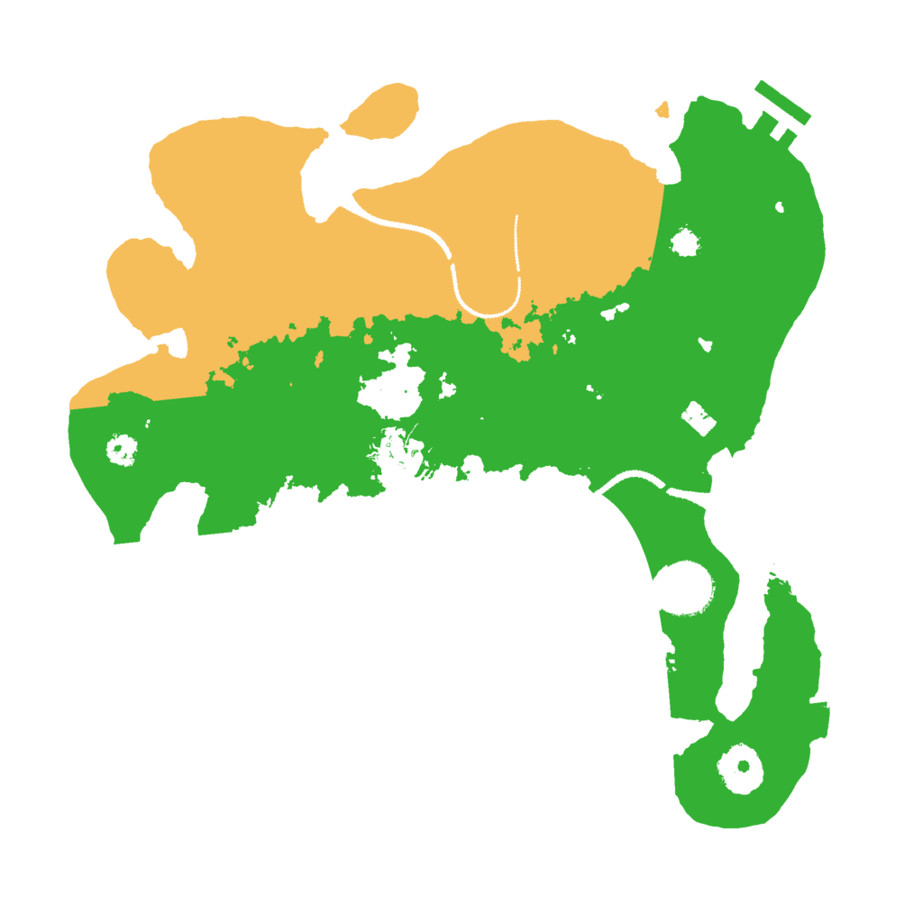 Biome Rust Map: Procedural Map, Size: 3000, Seed: 4326734