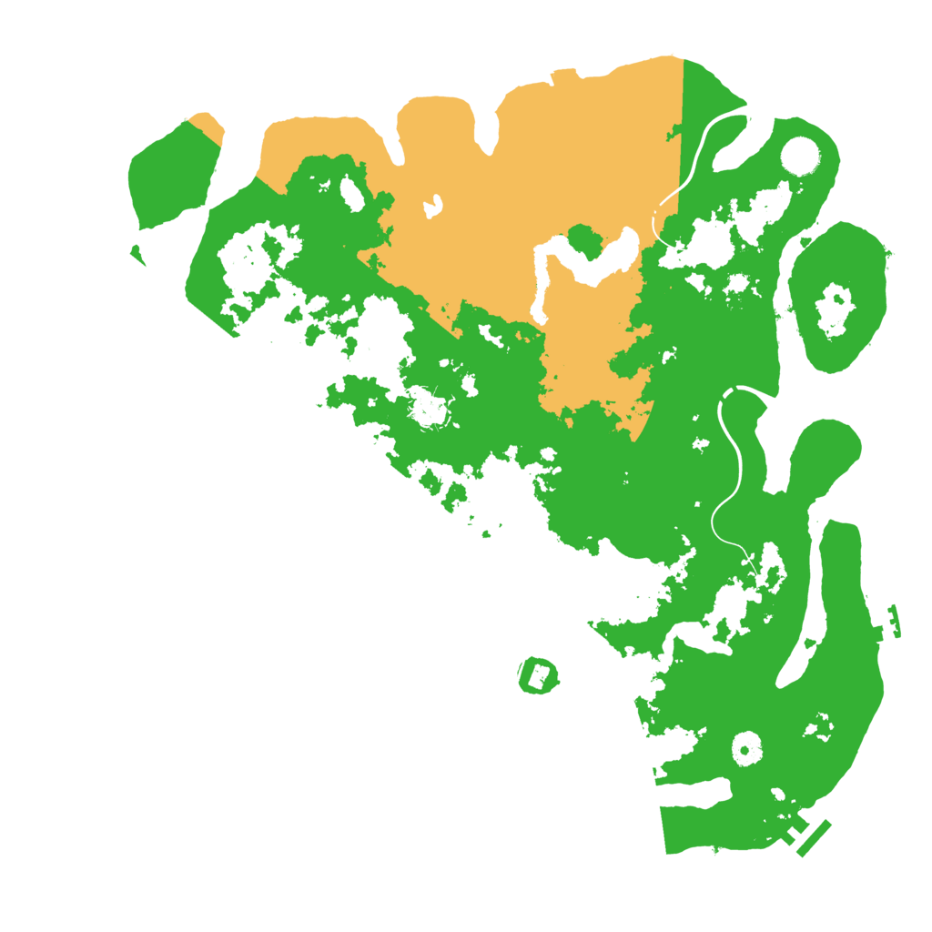 Biome Rust Map: Procedural Map, Size: 4250, Seed: 8416496