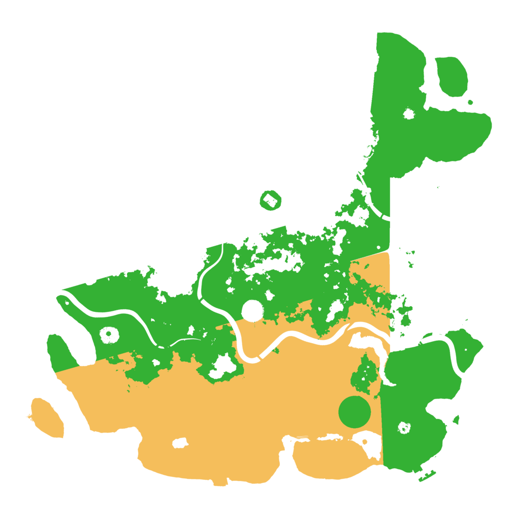 Biome Rust Map: Procedural Map, Size: 4250, Seed: 649033911