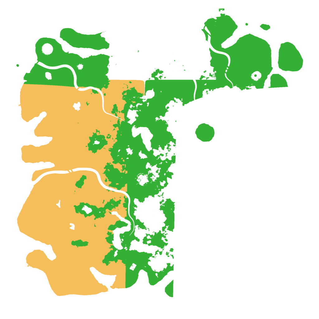 Biome Rust Map: Procedural Map, Size: 5000, Seed: 2114012405