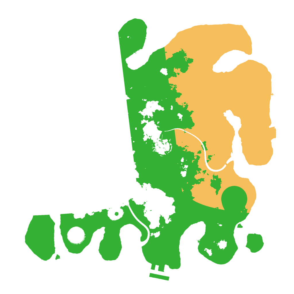 Biome Rust Map: Procedural Map, Size: 3000, Seed: 1802118032